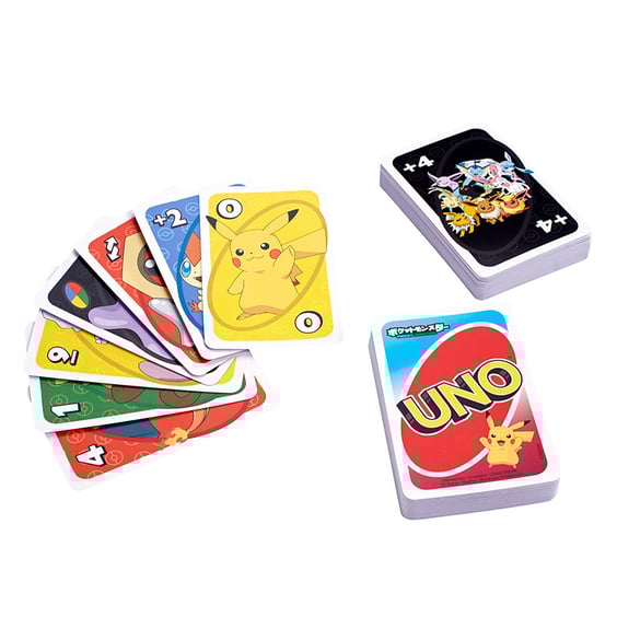 Настольная игра Mattel: UNO: Pokemon (Japanese Limited Edition), (87032) 2