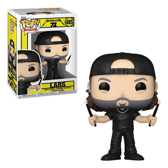 Фігурка Funko POP!: Rocks: Metallica: Lars (72 Seasons), (87077)
