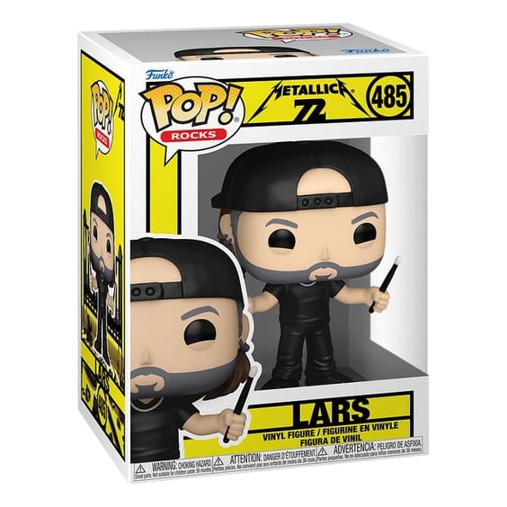 Фігурка Funko POP!: Rocks: Metallica: Lars (72 Seasons), (87077) 3