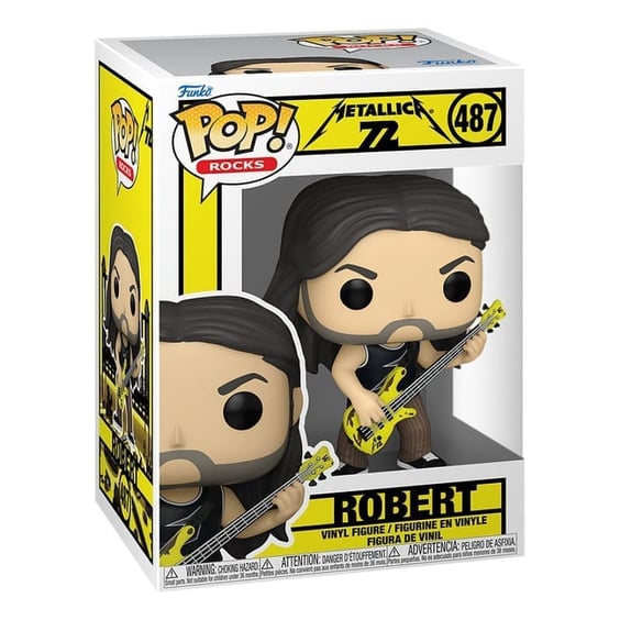 Фигурка Funko POP!: Rocks: Metallica: Robert (72 Seasons), (87078) 3