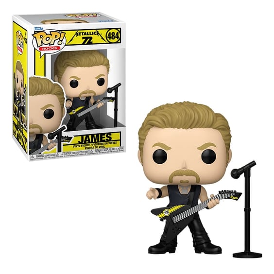 Фигурка Funko POP!: Rocks: Metallica: James (72 Seasons), (87079)