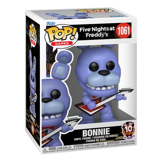 Фигурка Funko POP!: Games: Five Nights at Freddy’s: Bonnie (10th Anniversary), (87113) 3