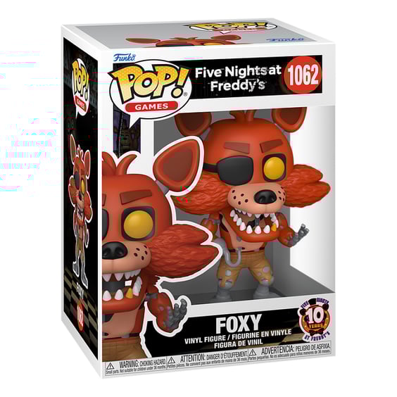 Фігурка Funko POP!: Games: Five Nights at Freddy’s: Foxy (10th Anniversary), (87115) 3