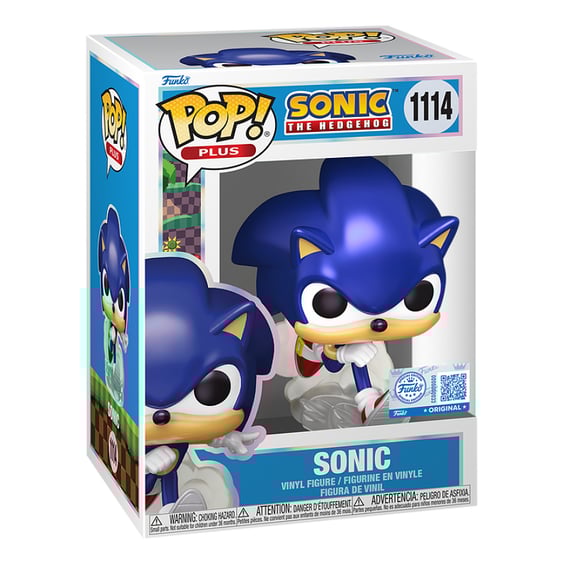 Фігурка Funko Pop!: Plus: Sonic: The Hedgehog: Sonic (Special Edition), (87228) 3