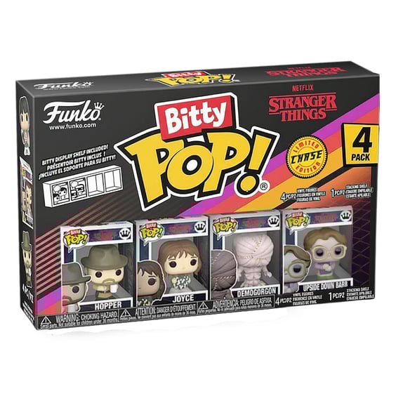 Набор фигурок Funko Bitty POP!: Stranger Things: Series 4: Upside Down Barb (Chase Limited Edition) (4-pack), (883642) 7