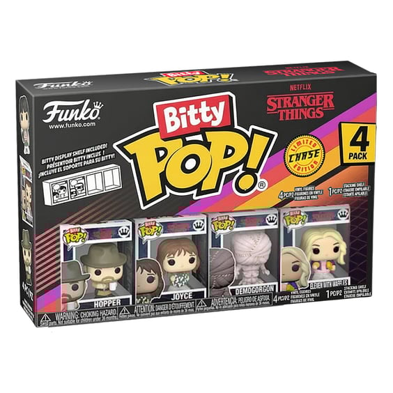 Набір фігурок Funko Bitty POP!: Stranger Things: Series 4: Eleven w/ Waffles (Chase Limited Edition) (4-pack), (883643) 7