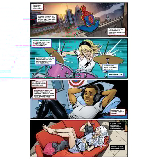 Комикс Marvel Action. Людина-Павук. Чорна Кішка, (884322) 5