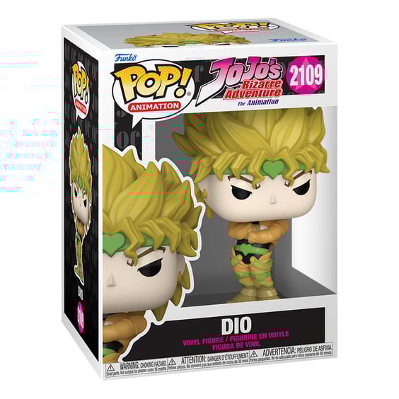 Фігурка Funko POP!: Animation: JoJo's Bizarre Adventure: The Animation: Dio, (88462) 3