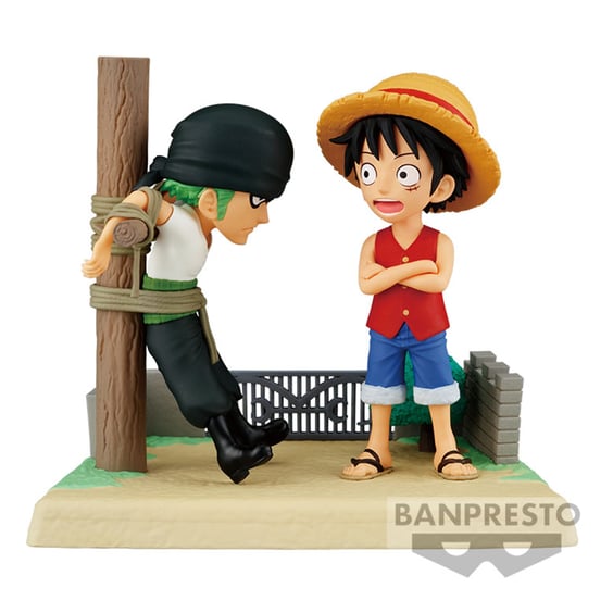 Колекційна фігурка Banpresto: World Collectable Figure: One Piece: Luffy and Zoro, (885040)