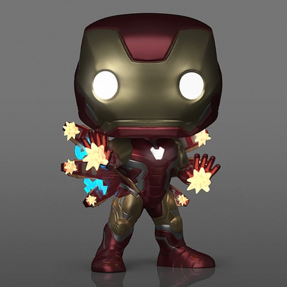 Фігурка Funko POP!: Marvel: The Infinity Saga: Iron Man (Special Edition) (Glow In The Dark), (88664) 3