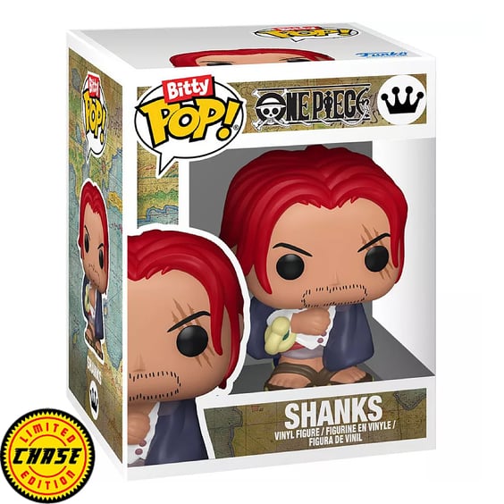 Набор фигурок Funko Bitty POP!: One Piece: Series 1: Shanks (Chase Limited Edition) (4-pack), (886891) 2