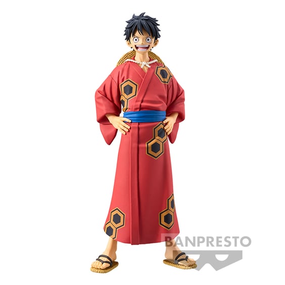 Коллекционная фигурка Banpresto: DXF: One Piece: The Grandline Series: Monkey D. Luffy (Yukata), (889024)