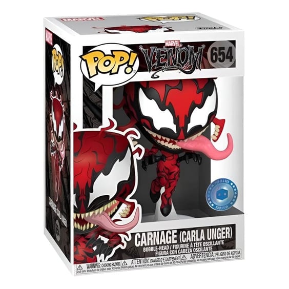 Фигурка Funko POP!: Marvel: Venom: Carnage (Carla Unger) (Pop In A Box Exclusive), (88914) 3