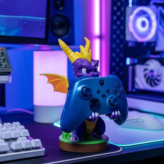 Подставка для геймпада Exquisite Gaming: Cable Guys: Spyro the Dragon: Spyro (Yellow), (89293) 6