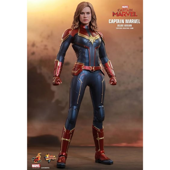 Колекційна фігура Hot Toys: Marvel: Captain Marvel: Captain Marvel (Deluxe), (89772) 5