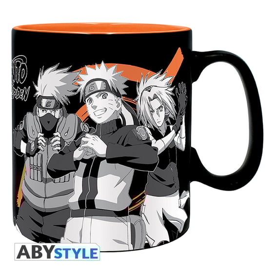 Кружка ABYstyle: Naruto: Seven Group Kakashi and Itachi Uchiha (Black and White), (89803)