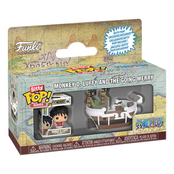 Фигурка Funko Bitty Pop!: Rides: One Piece: Monkey D. Luffy and the Going Merry, (90112) 5