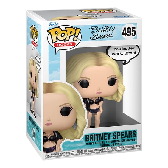 Фигурка Funko POP!: Rocks: Britney Spears: Britney Spears: «‎You Better Work, B!tch», (90136) 3