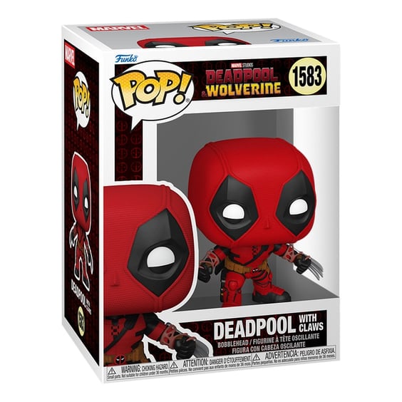 Фігурка Funko POP!: Marvel: Deadpool & Wolverine: Deadpool w/ Claws, (90456) 3