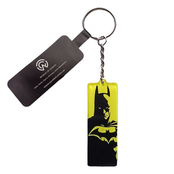 Брелок акриловий двосторонній DC: Batman: Batman, (9049)