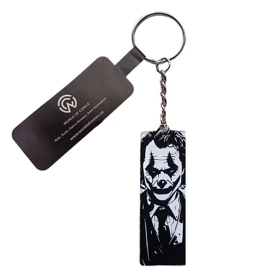 Брелок акриловий двосторонній DC: The Joker: Joker, (9050)