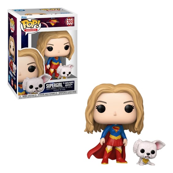 Фигурка Funko POP!: Heroes: DC: Supergirl: Supergirl w/ Puppy Krypto, (90801)