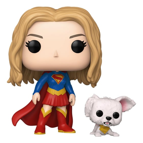 Фигурка Funko POP!: Heroes: DC: Supergirl: Supergirl w/ Puppy Krypto, (90801) 2
