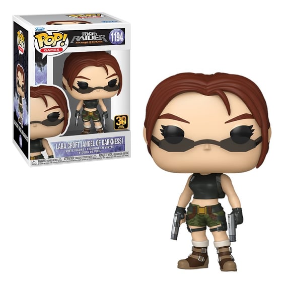 Фігурка Funko POP!: Games: Tomb Raider: The Angel of Darkness: Lara Croft (Angel of Darkness) (30th Anniversary), (90840)