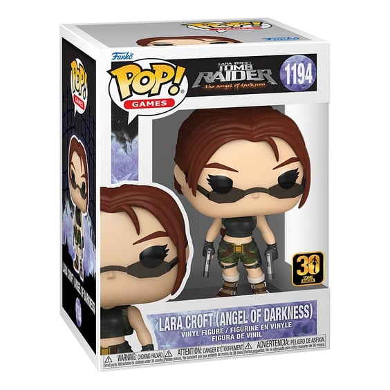 Фігурка Funko POP!: Games: Tomb Raider: The Angel of Darkness: Lara Croft (Angel of Darkness) (30th Anniversary), (90840) 3