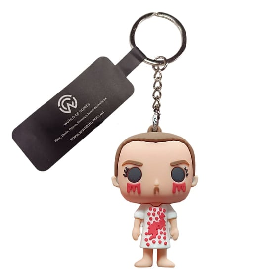 3D брелок Stranger Things: Eleven w/ Blood Tears, (9097)