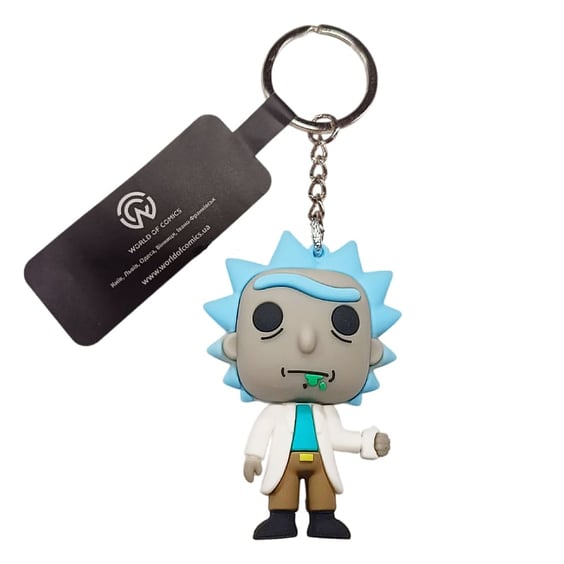 3D брелок Rick & Morty: Rick Sanchez, (9101)