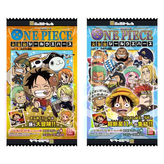 Вафлі з колекційною наліпкою Bandai: One Piece, (910265)