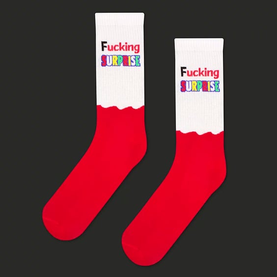 Шкарпетки CEH: «F*cking Surprise» (р. 40-45), (91240)