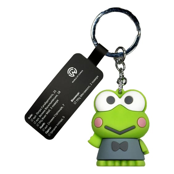 3D брелок Sanrio: Keroppi, (9131)