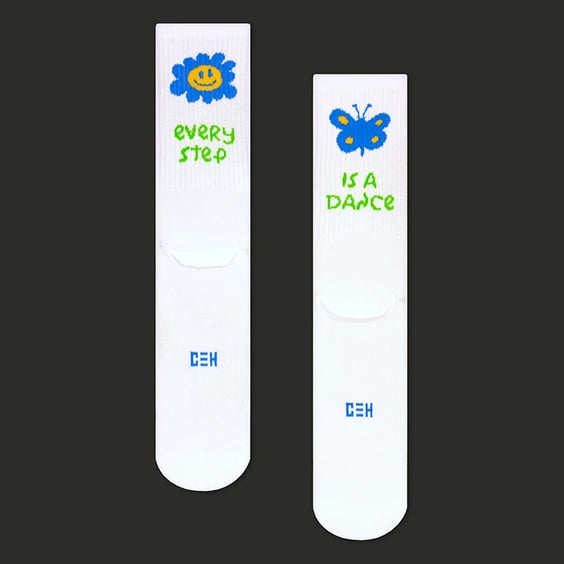 Шкарпетки CEH: «Every Step Is A Dance» (р. 40-45), (91355)