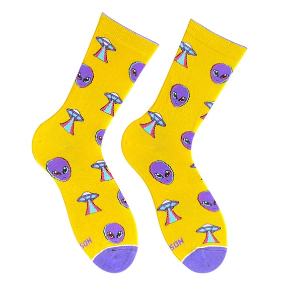 Шкарпетки Noskar: Alien: «Beam Me Up!» (р. 41-45), (91411)