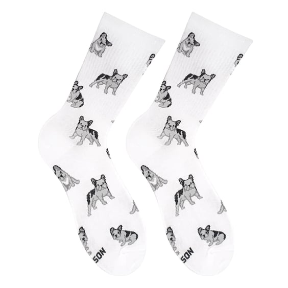 Шкарпетки Noskar: Французький бульдог: «Краду Сердечка» (р. 36-40), (91501)