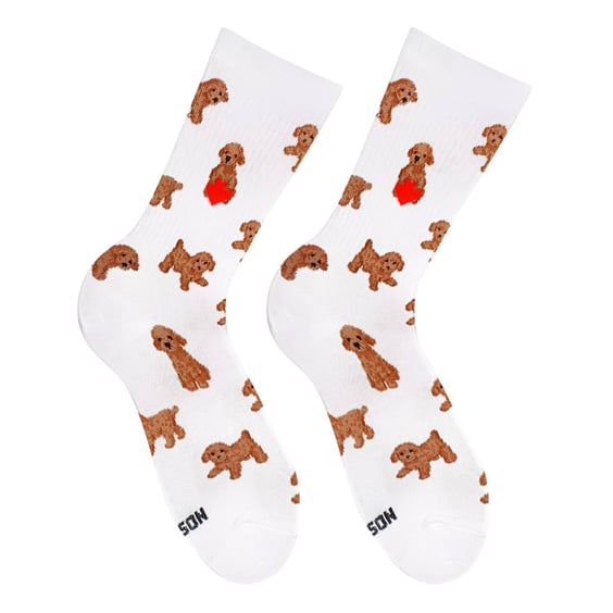 Шкарпетки Noskar: Мальтіпу з Сердечком: «Краду Сердечка» (р. 36-40), (91506)