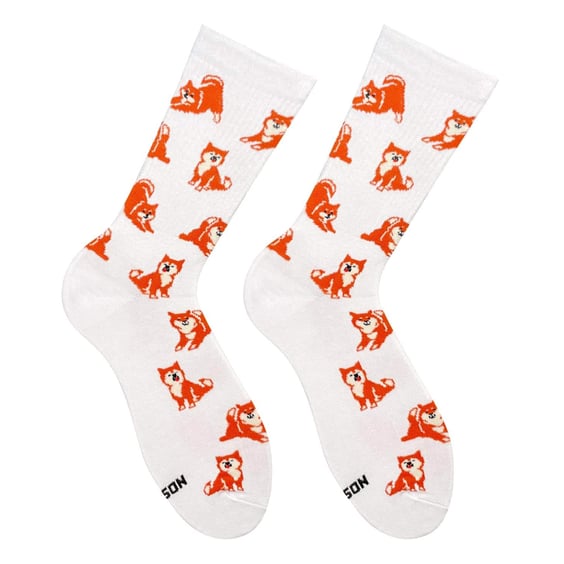 Шкарпетки Noskar: Шіба-Іну: «Краду Сердечка» (р. 41-46), (91513)