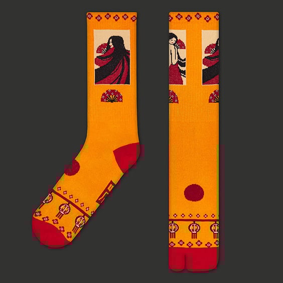 Носки японские CEH: Not Sisters: «奇妙な姉妹» (р. 35-39), (91516)