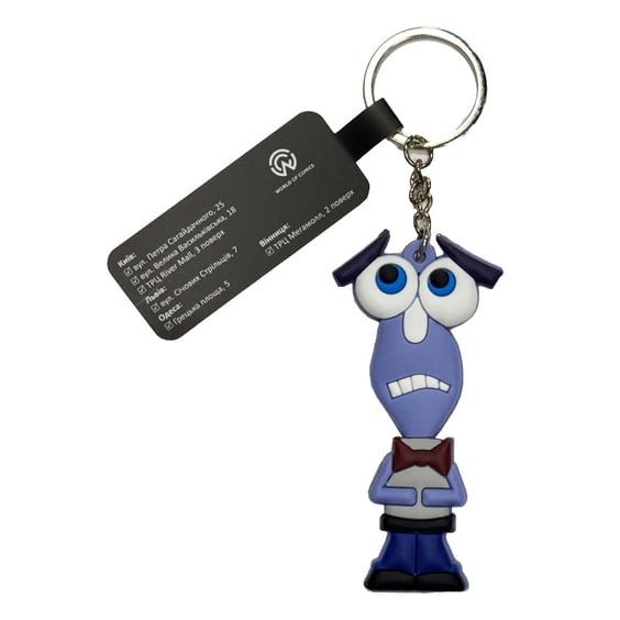 Брелок двосторонній Disney & Pixar: Inside Out: Fear, (9152)