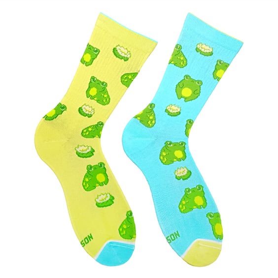 Носки Noskar: Жабки: «Своє Болото»  (р. 41-46), (91530)