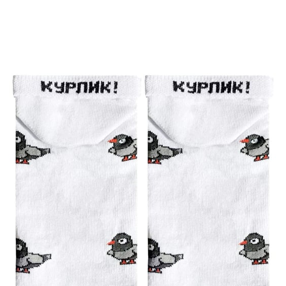 Шкарпетки Noskar: Лухарі Курлик: «Курлик!» (короткі) (р. 36-40), (91553) 2