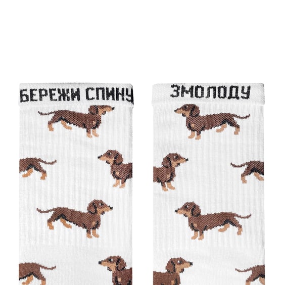 Шкарпетки Noskar: Такси: «‎Бережи Спину Змолоду» (р. 41-46), (91612) 2