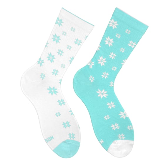 Шкарпетки Noskar: Сніжинки: «‎Мама Зліпи Мені Сніжку» (р. 36-40), (91618)