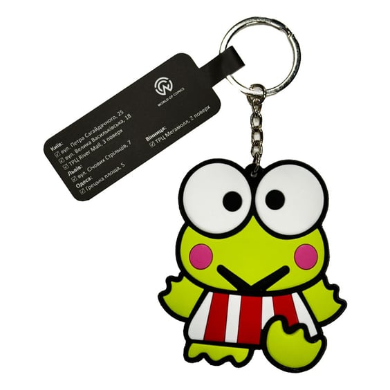 Брелок двосторонній Sanrio: Keroppi, (9164)