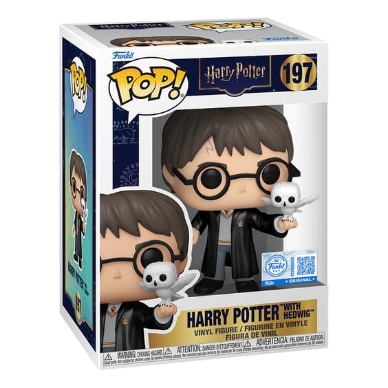 Фігурка Funko POP!: Wizarding World: Harry Potter: Harry Potter w/ Hedwig (Special Edition), (91763) 3