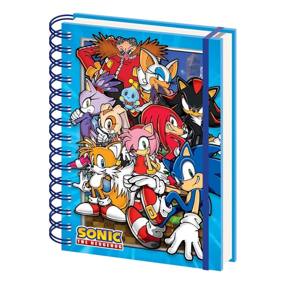 Блокнот Pyramid International: Sonic: The Hedgehog: Green Hill Zone Gang, (91812)