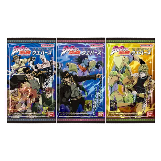 Вафлі з колекційною картою Bandai: Jojo's Bizarre Adventures, (918278)