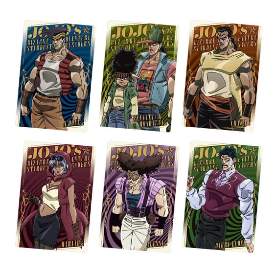 Вафлі з колекційною картою Bandai: Jojo's Bizarre Adventures, (918278) 2